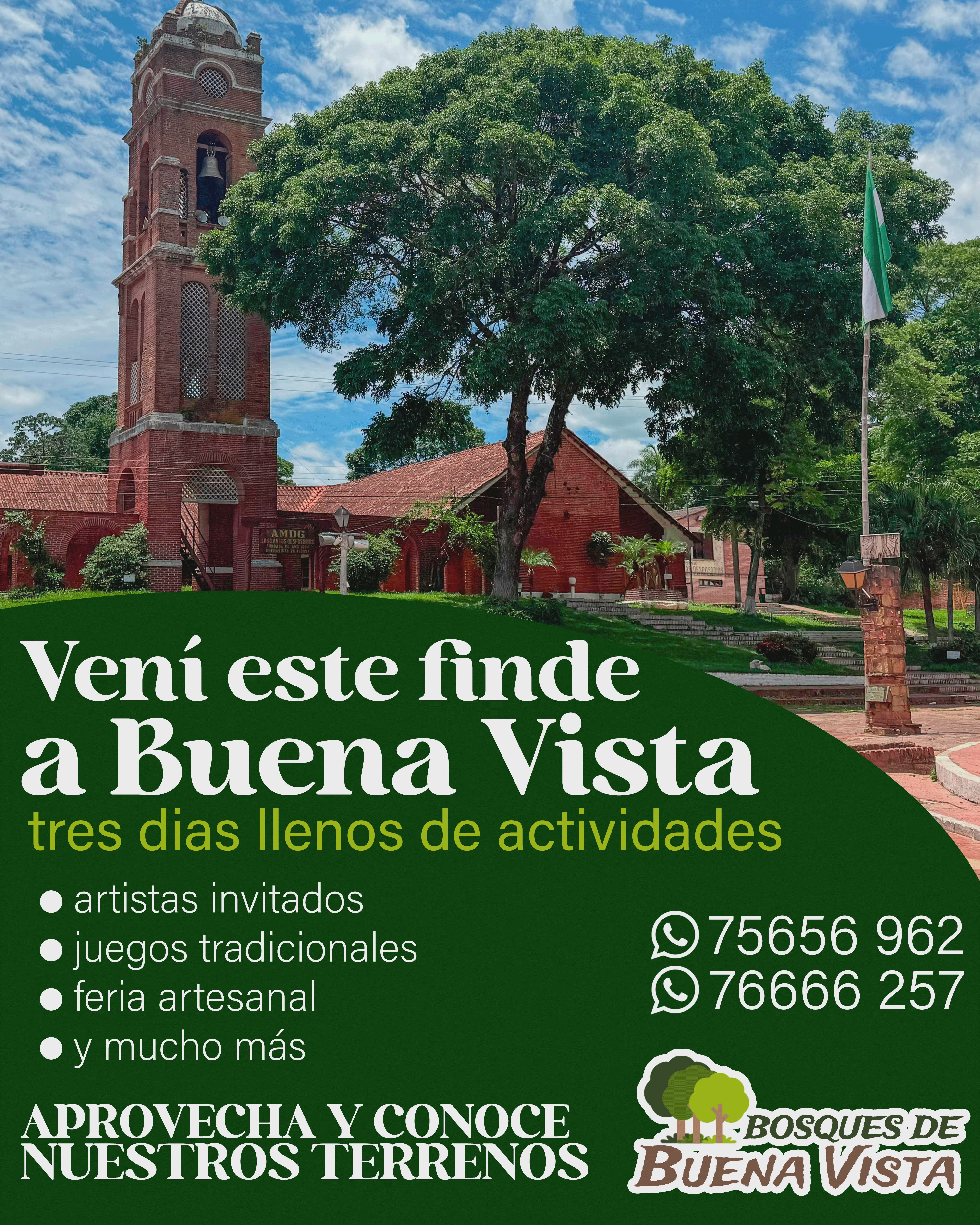 graphic design for bosques de buenavista social media