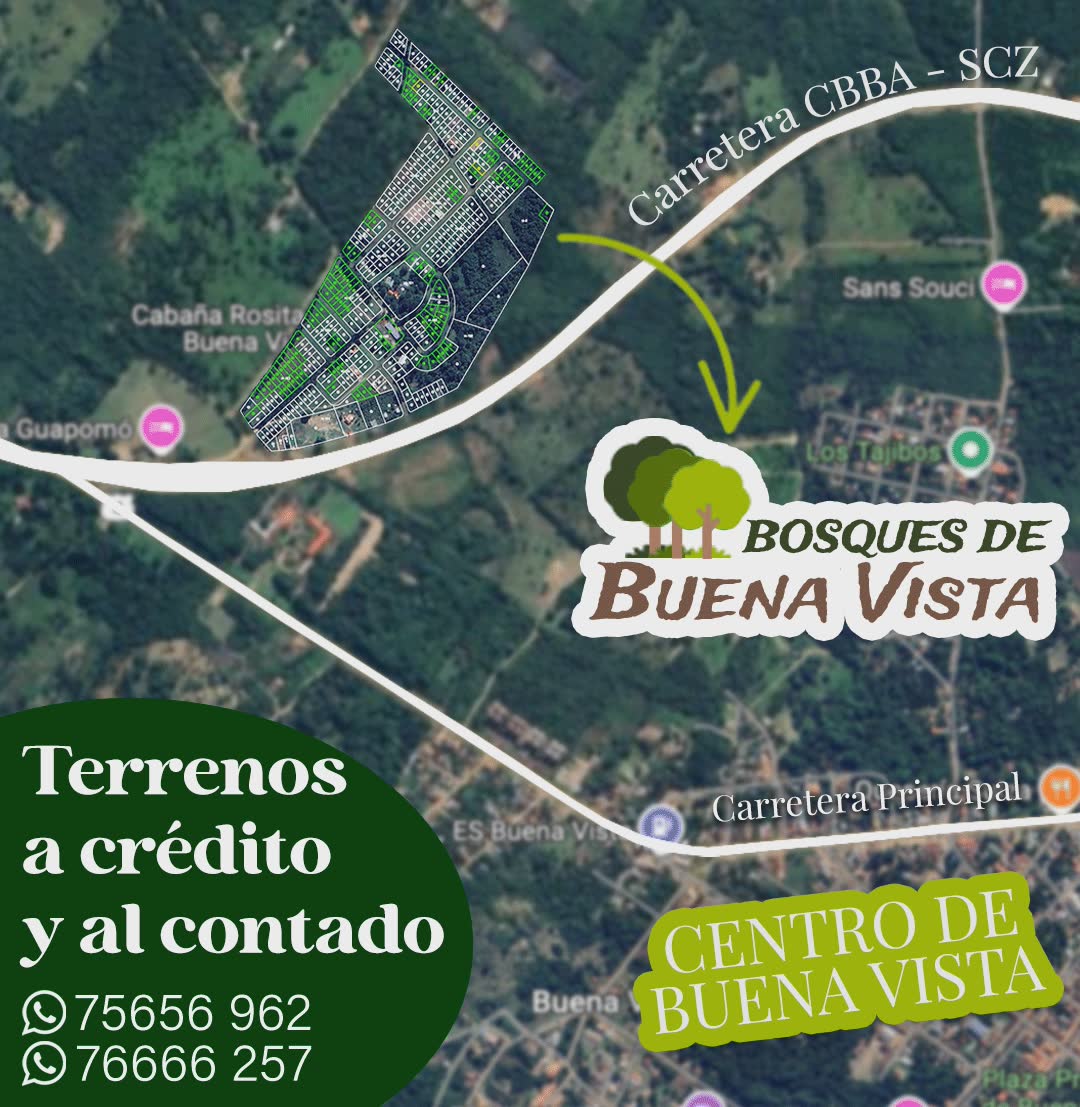 graphic design for bosques de buenavista social media
