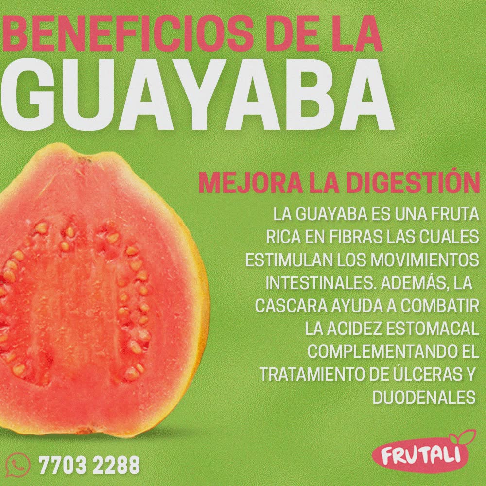 graphic design for frutali guayaba social media