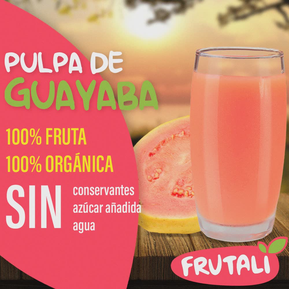 graphic design for frutali guayaba social media